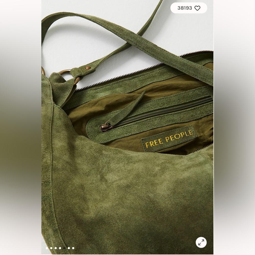 Free People Roma Suede Tote Bag - Picture 5 of 7